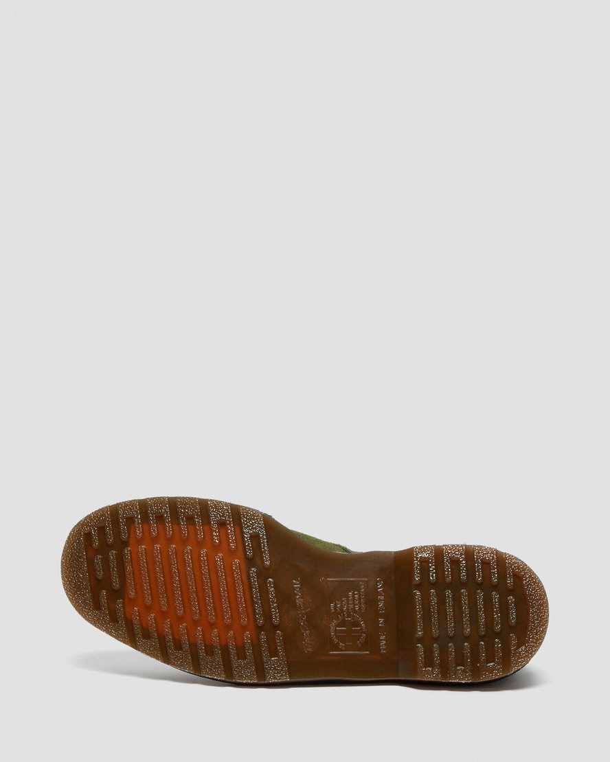 olivgröna dr martens 101 dam ankelstövlar
