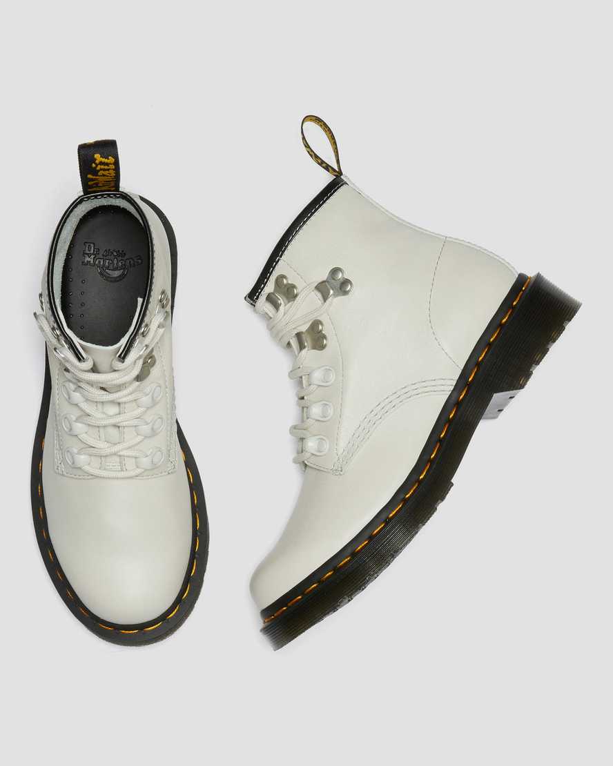 bruna dr martens 101 hardware virginia damstövlar