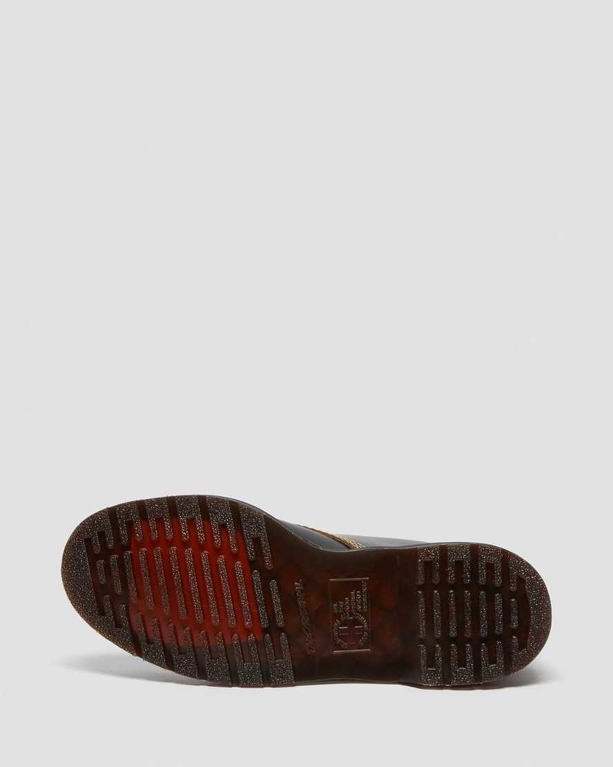 svarta dr martens 101 vintage smooth damstövlar