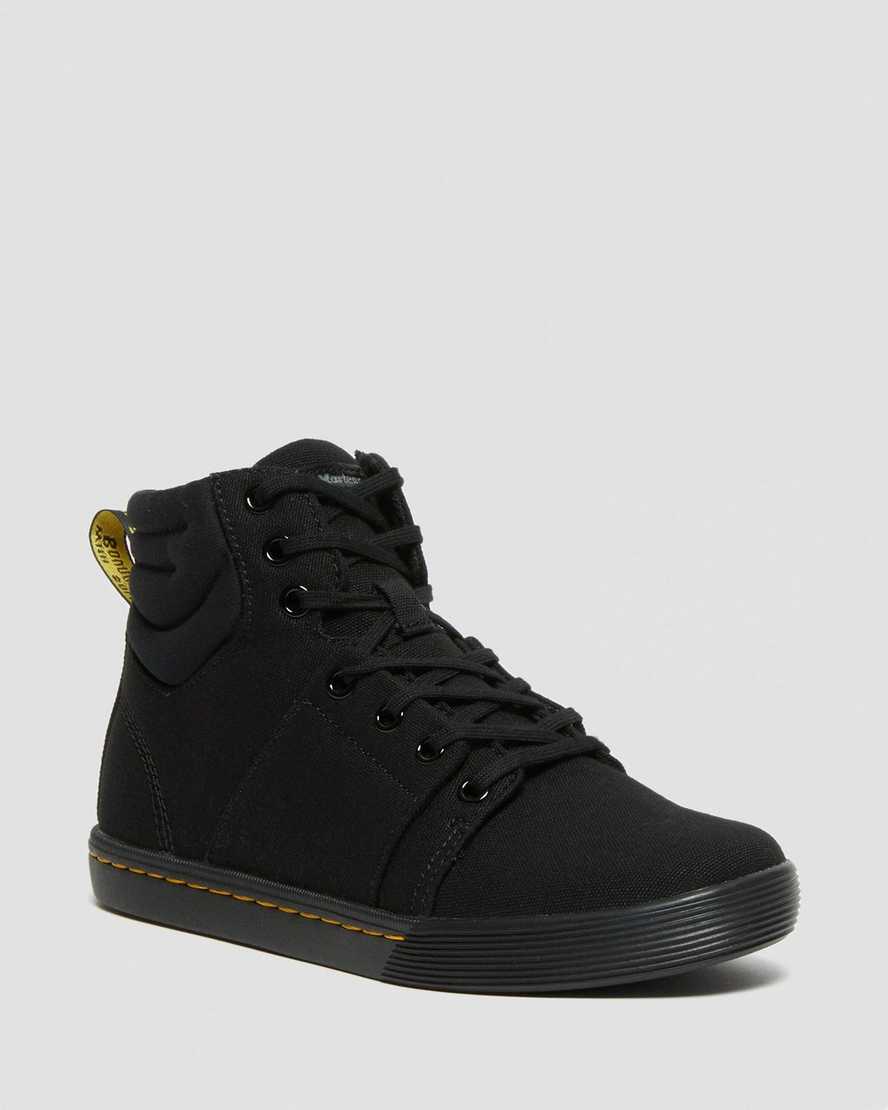 svarta dr martens rozarya dam casual stövlar