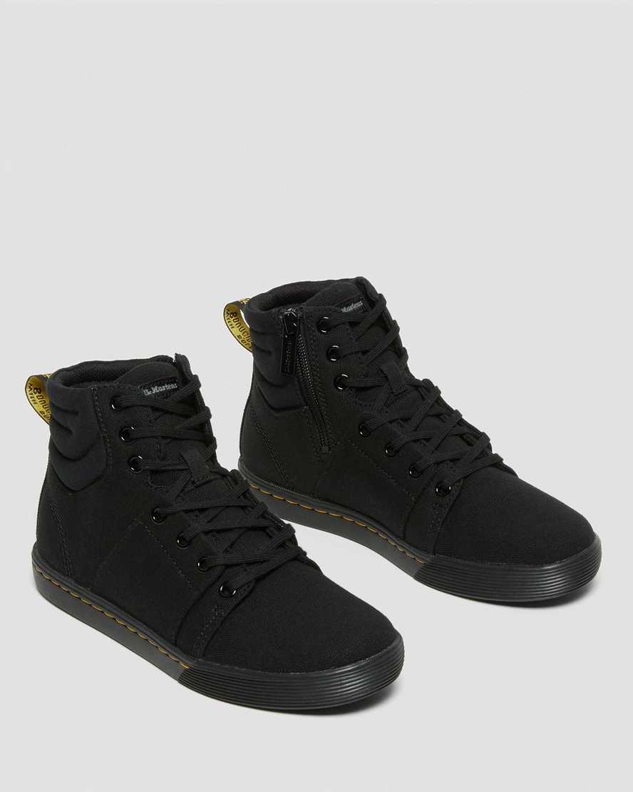 svarta dr martens rozarya dam casual stövlar