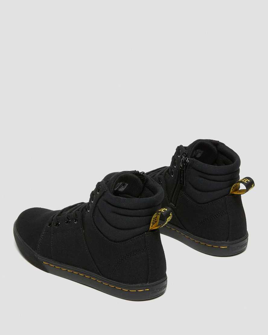 svarta dr martens rozarya dam casual stövlar