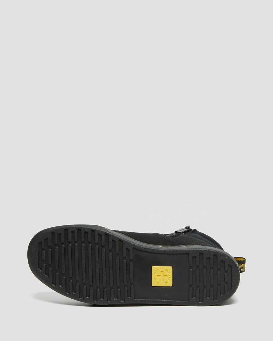 svarta dr martens rozarya dam casual stövlar