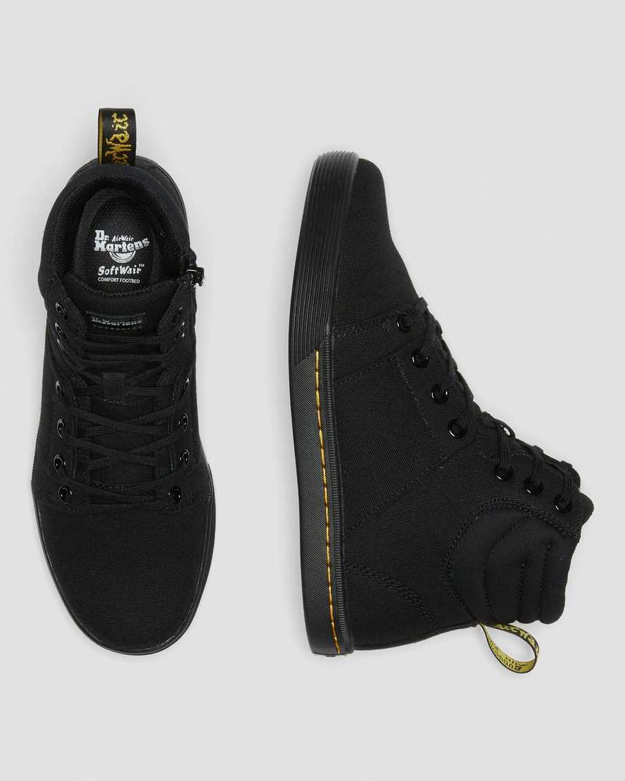 svarta dr martens rozarya dam casual stövlar
