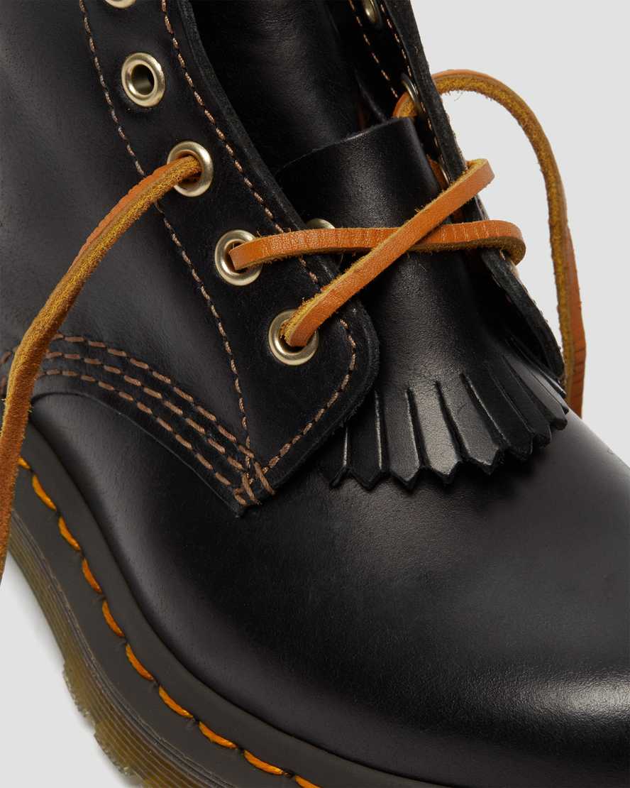 svarta dr martens 1460 pascal abruzzo damstövlar