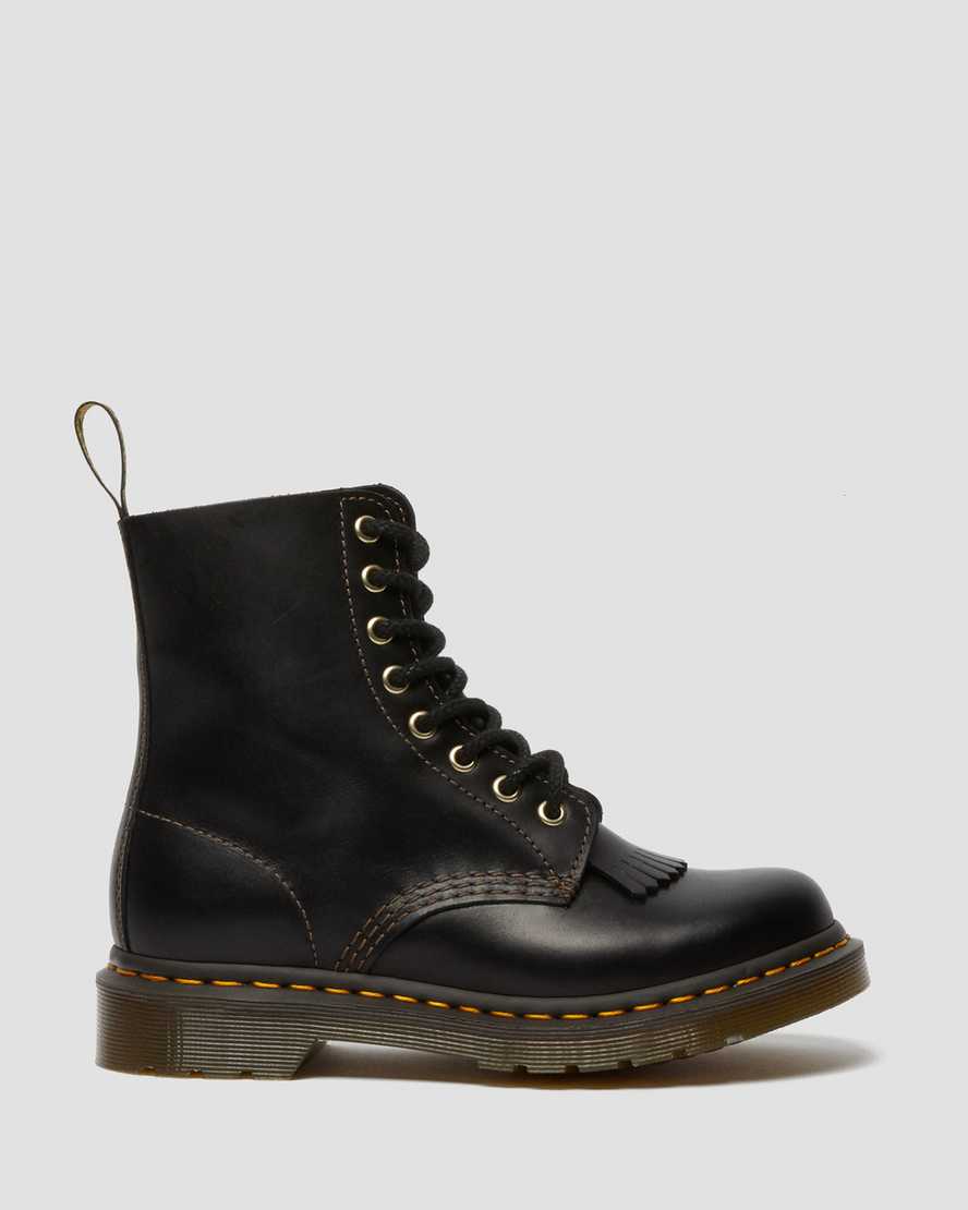 svarta dr martens 1460 pascal abruzzo damstövlar
