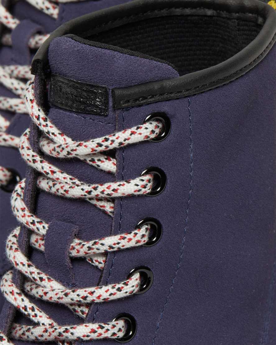 blå dr martens sheridan dam casual stövlar