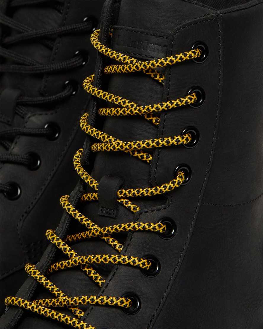 svarta dr martens combs dam casual stövlar