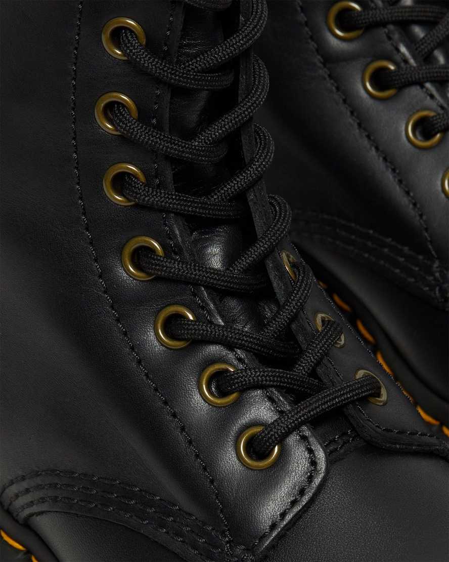 svarta dr martens 1460 pascal wanama damstövlar