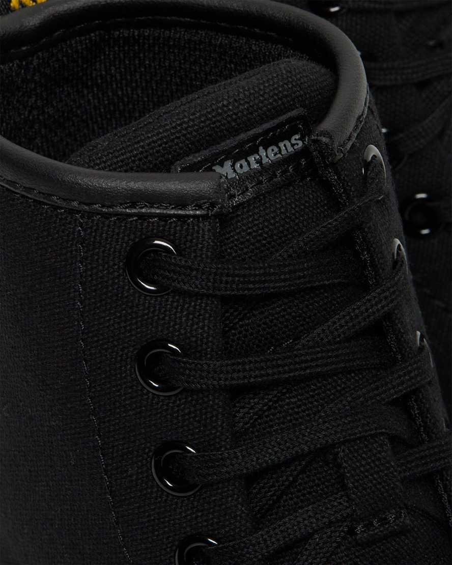 svarta dr martens sheridan damstövlar
