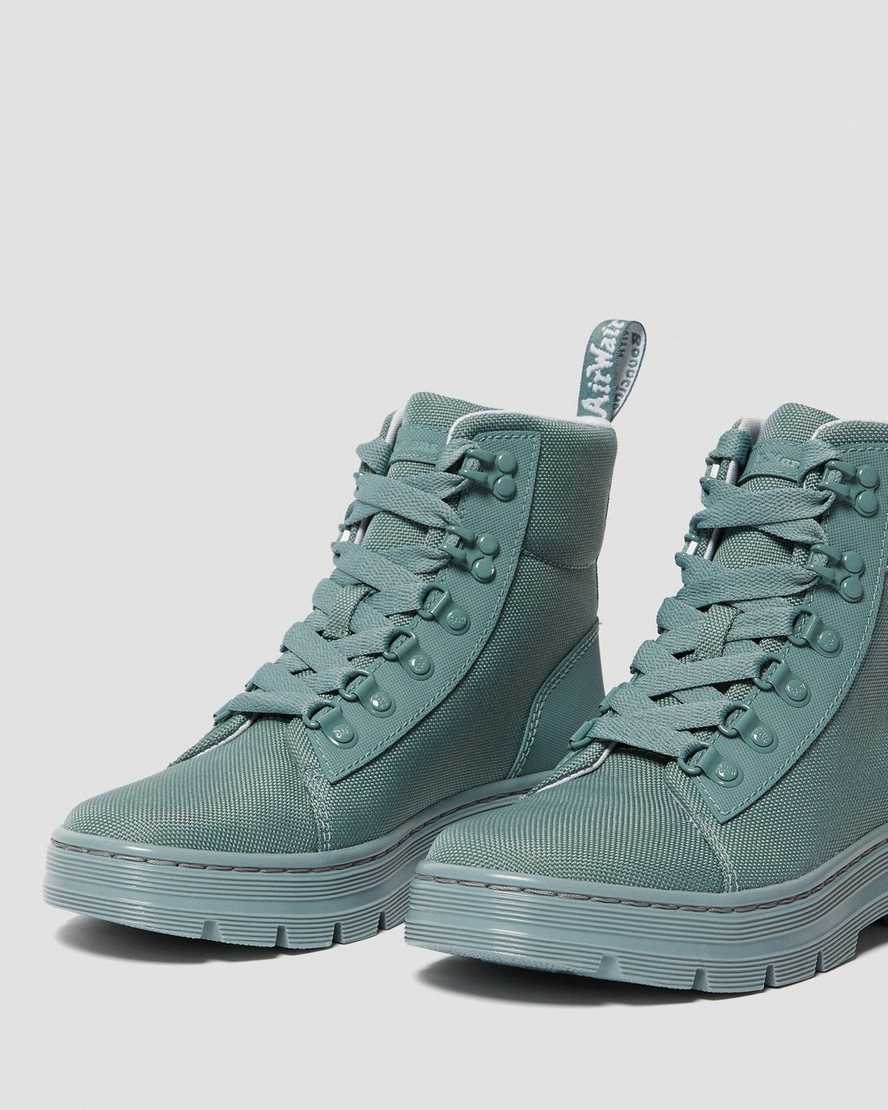 turkos dr martens combs poly dam casual stövlar
