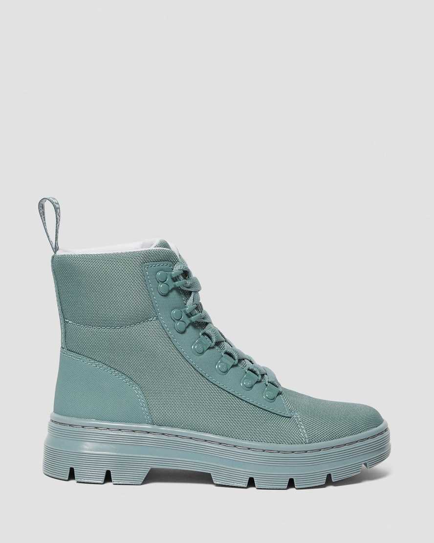 turkos dr martens combs poly dam casual stövlar
