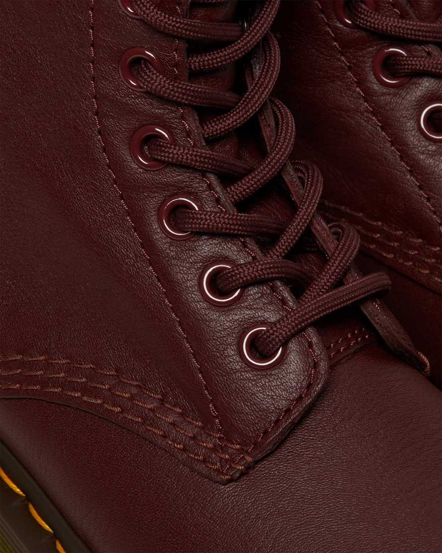 röda dr martens 1460 pascal virginia damstövlar