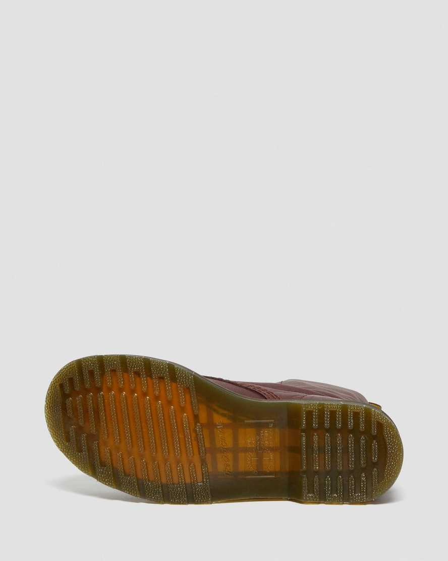 röda dr martens 1460 pascal virginia damstövlar