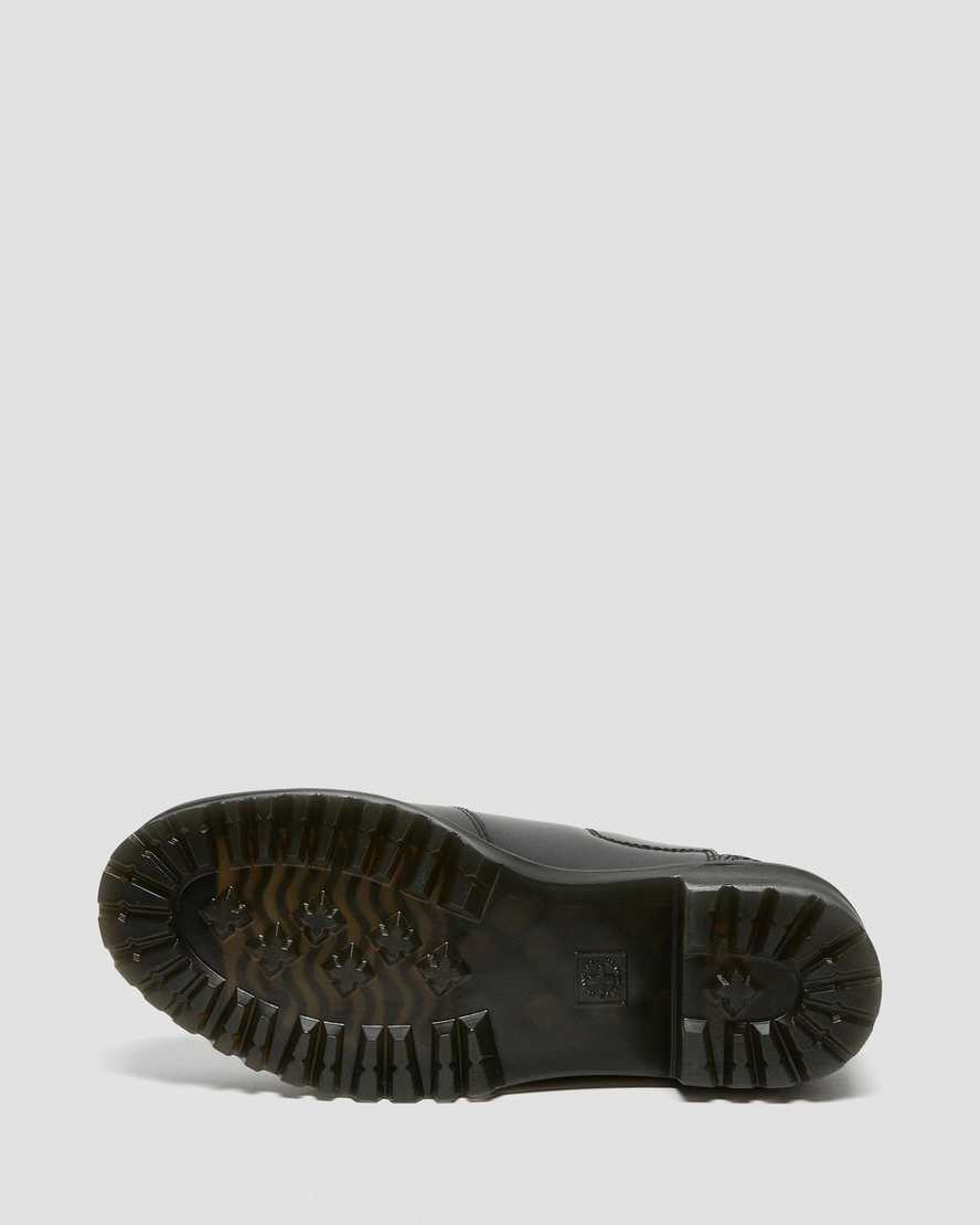 svarta dr martens rometty ii vintage smooth chelsea-stövlar för kvinnor