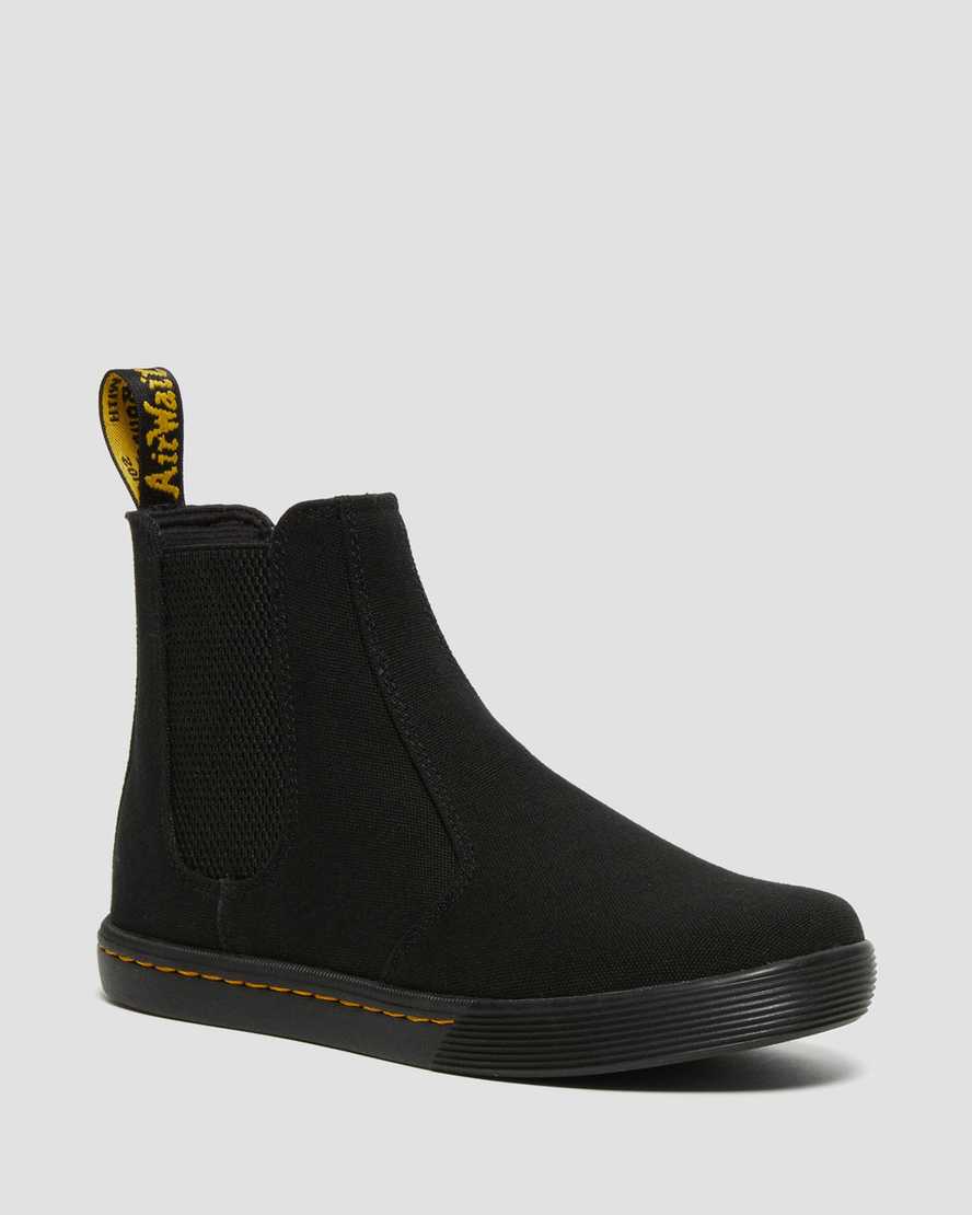 svarta dr martens makela casual chelsea stövlar för dam