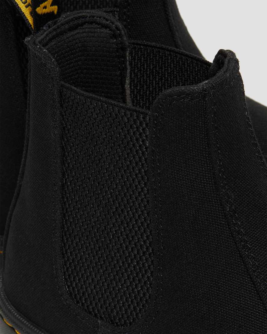 svarta dr martens makela casual chelsea stövlar för dam