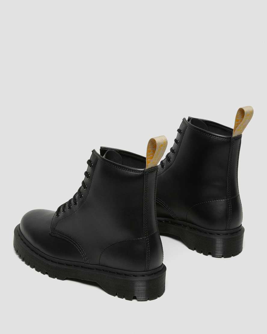 svarta dr martens 1460 bex mono damstövlar med snörning