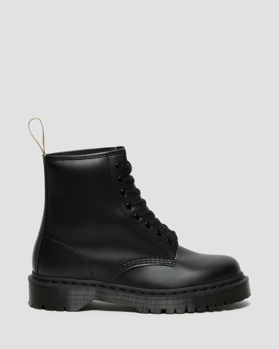svarta dr martens 1460 bex mono damstövlar med snörning