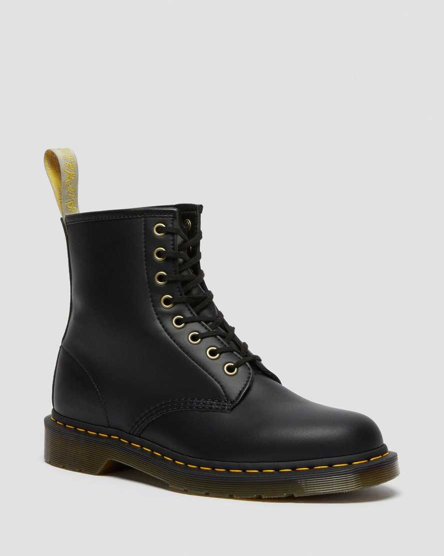 svarta dr martens 1460 felix damstövlar med snörning