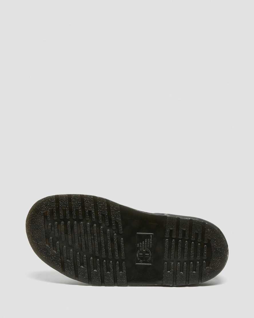 svarta dr martens gryphon platform gladiatorsandaler för dam