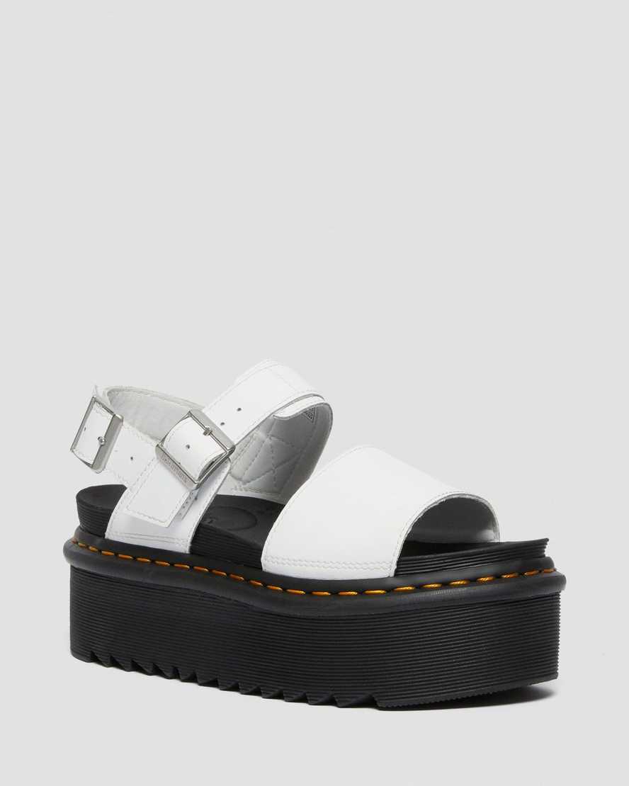 vita dr martens voss strap dam platåsandaler