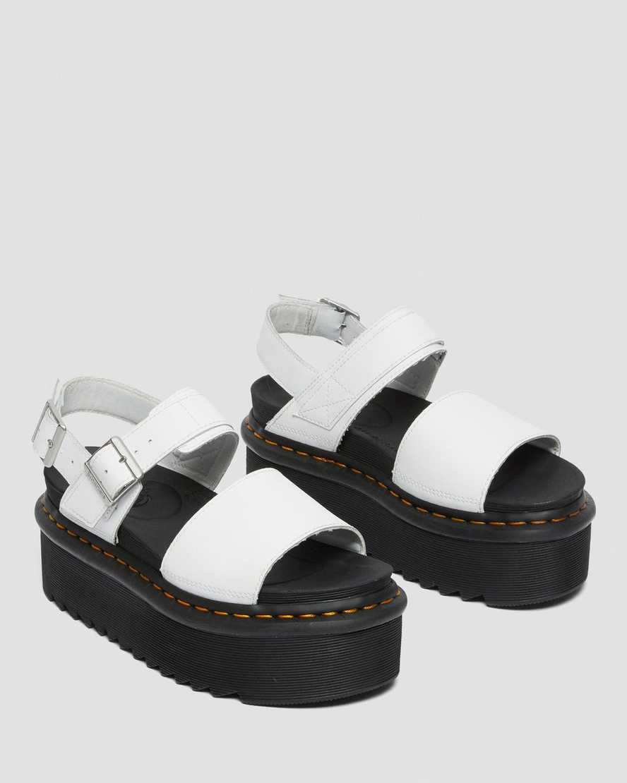 vita dr martens voss strap dam platåsandaler