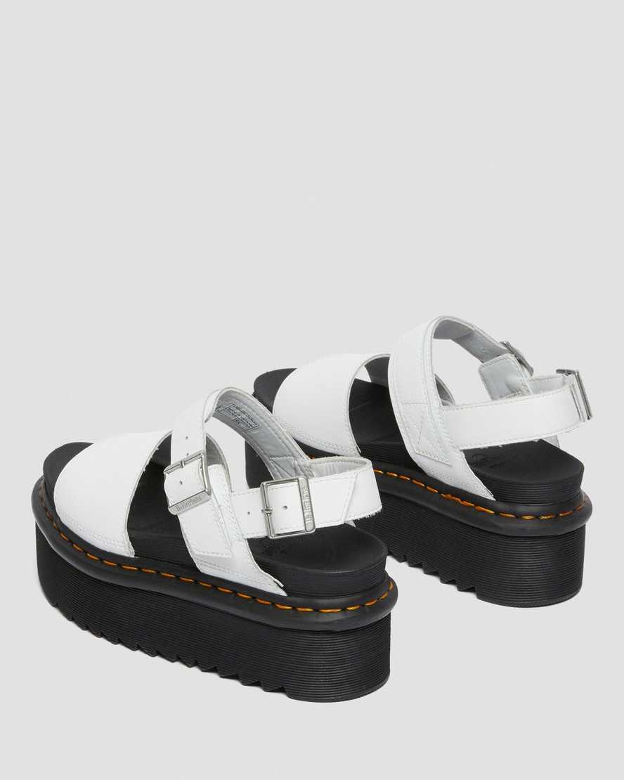 vita dr martens voss strap dam platåsandaler