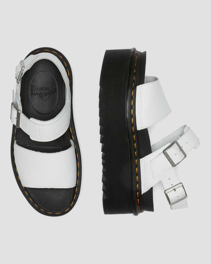 vita dr martens voss strap dam platåsandaler