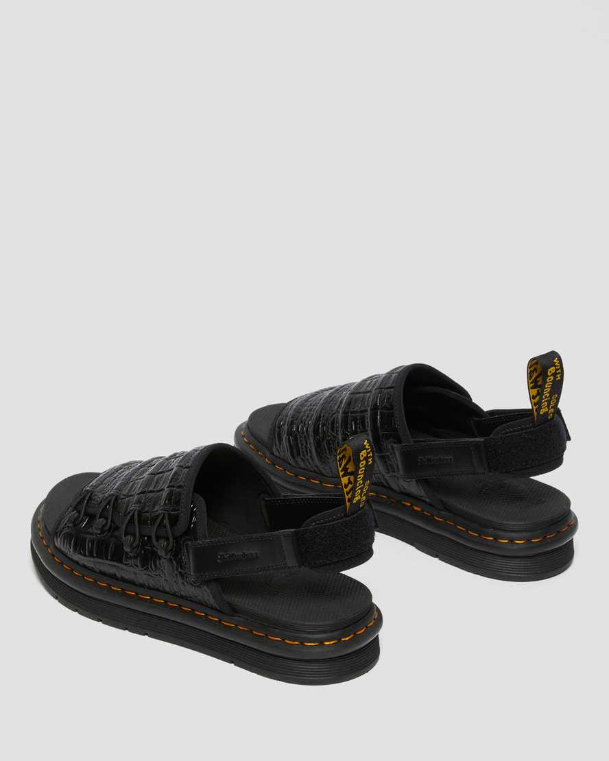 svarta dr martens mura suicoke croco damsandaler