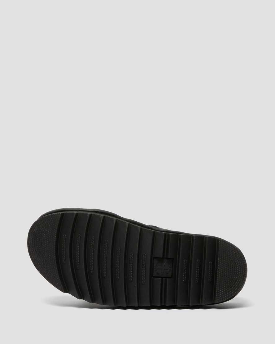 svarta dr martens blaire damsandaler