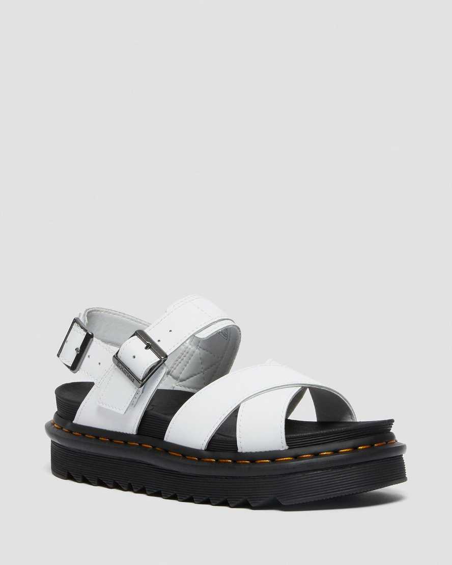 vita dr martens voss ii damsandaler med rem