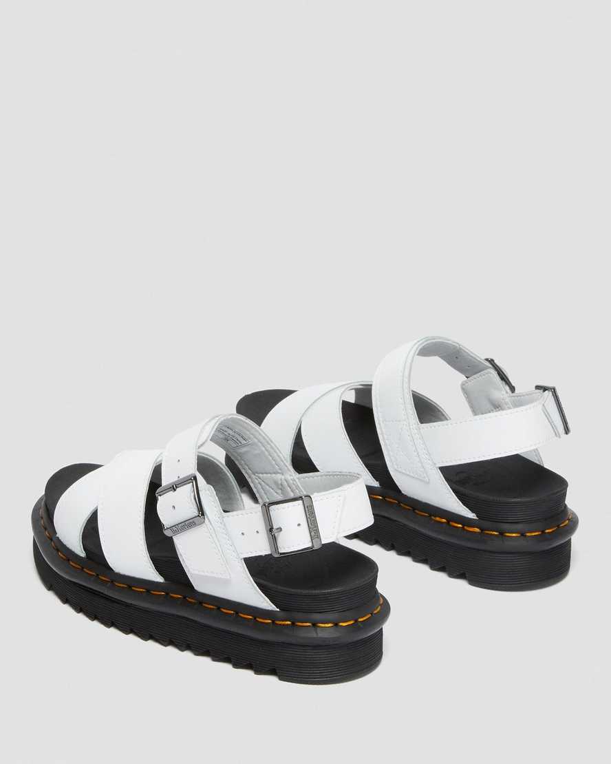 vita dr martens voss ii damsandaler med rem