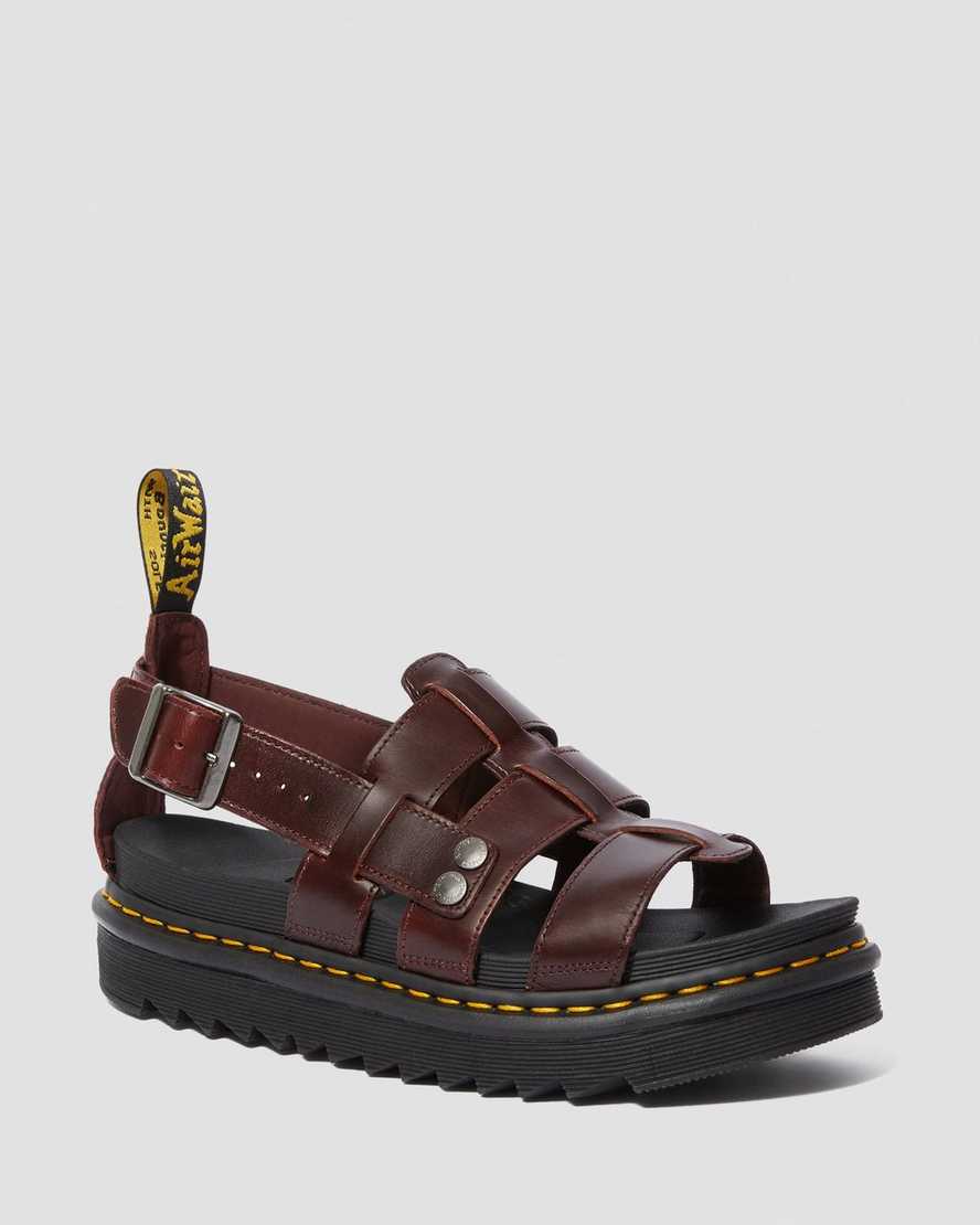 bruna dr martens terry damsandaler med rem