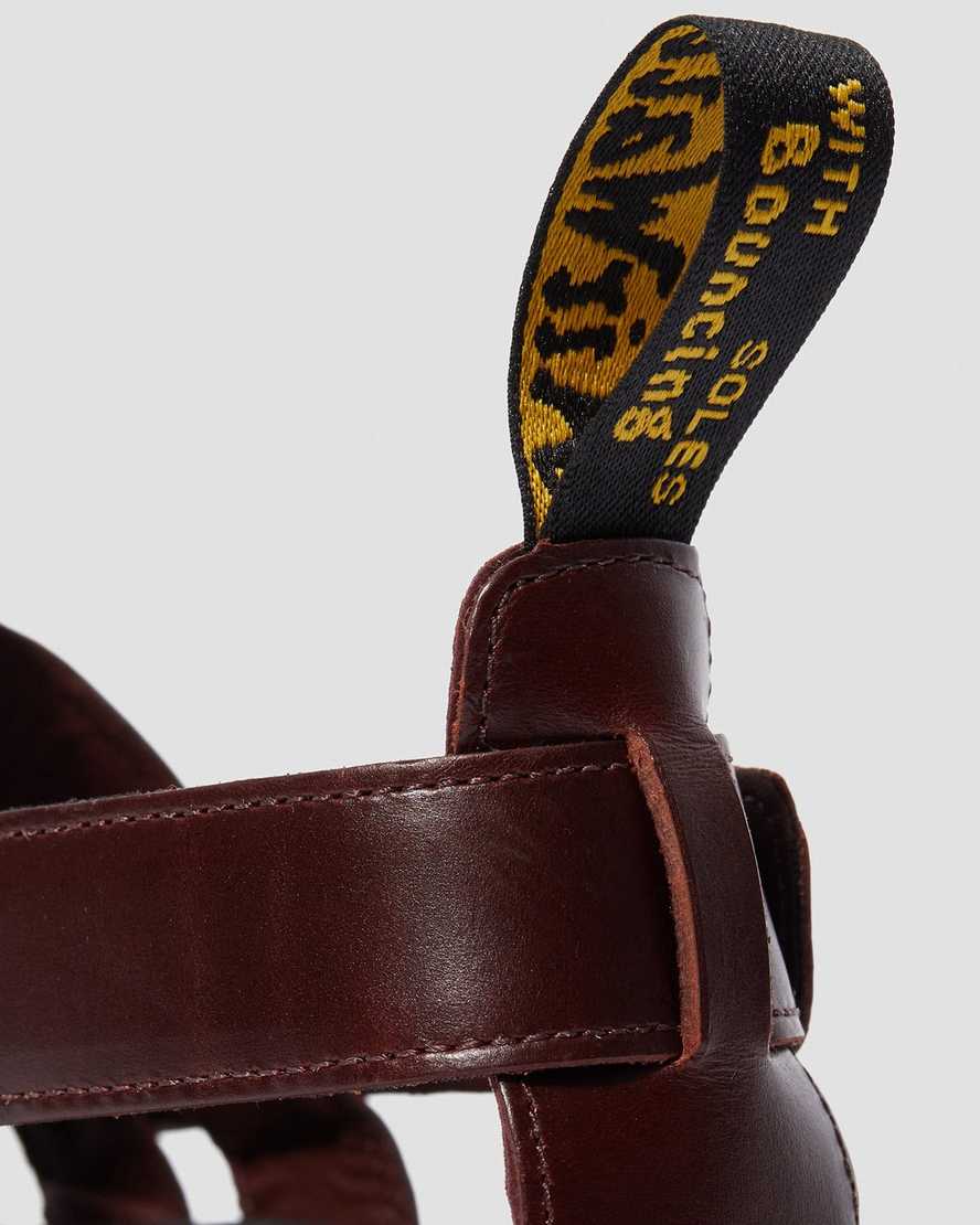 bruna dr martens terry damsandaler med rem