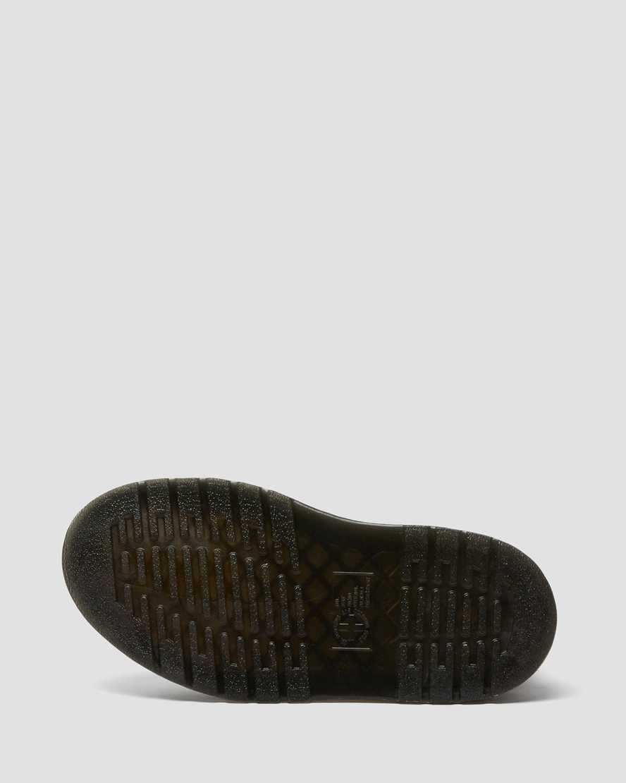 svarta dr martens clarissa ii patent damsandaler med rem
