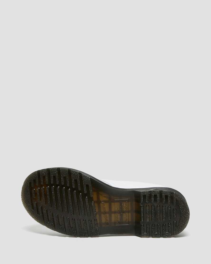 vita dr martens 1461 patent croc emboss damskor