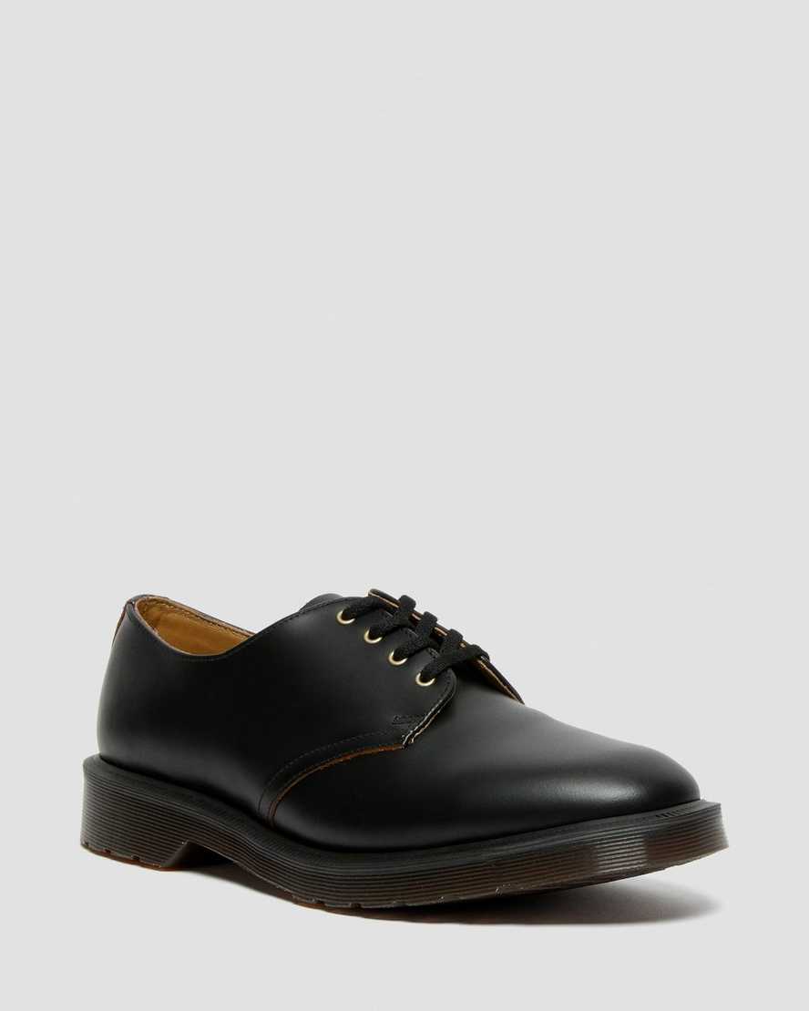 svarta dr martens smiths vintage smooth damskor