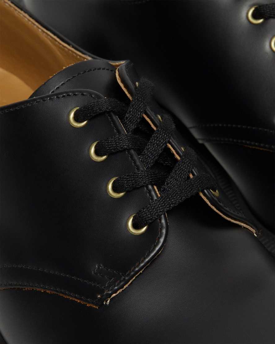 svarta dr martens smiths vintage smooth damskor