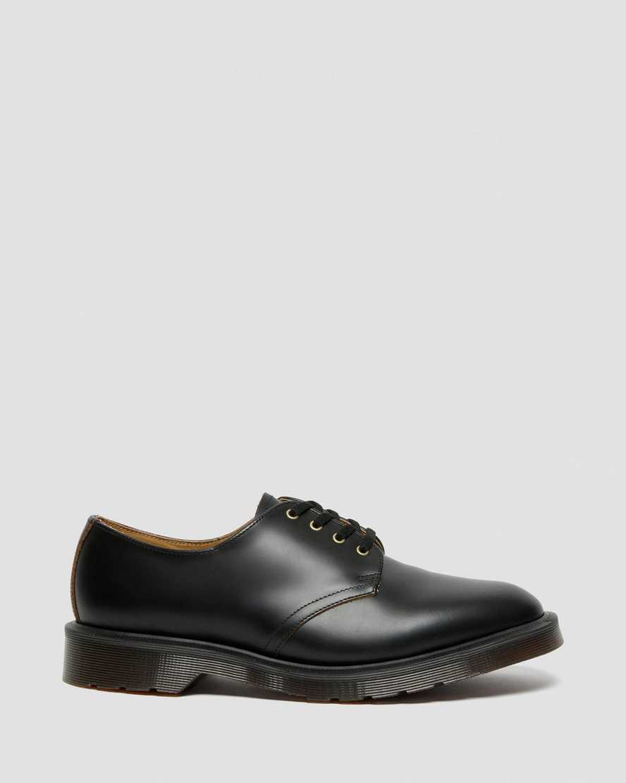 svarta dr martens smiths vintage smooth damskor