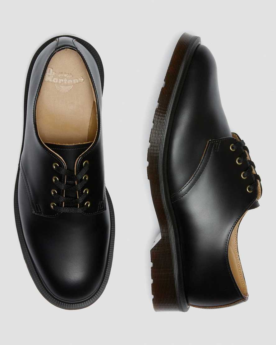 svarta dr martens smiths vintage smooth damskor