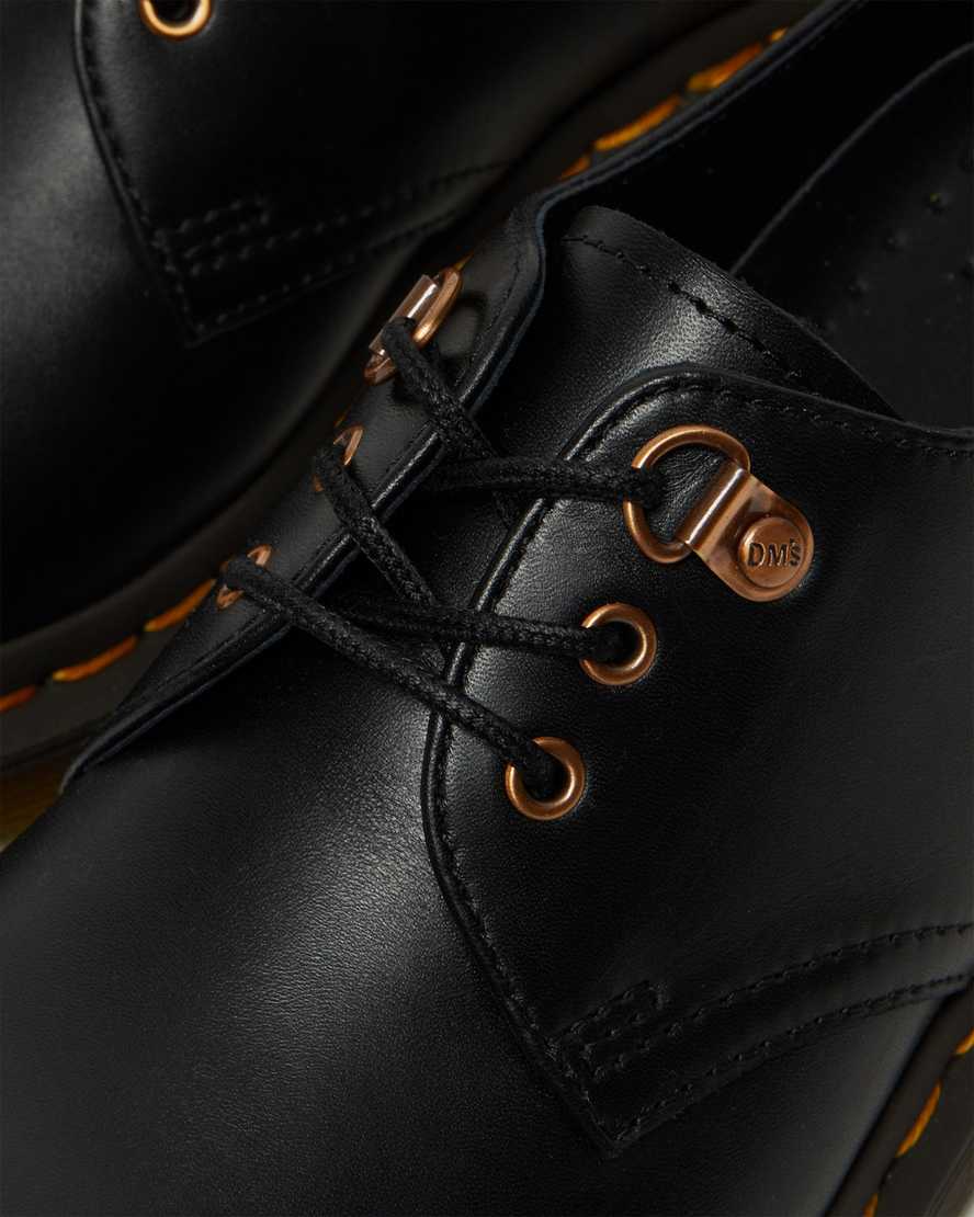 svarta dr martens 1461 rose gold hardware dam fritidsskor