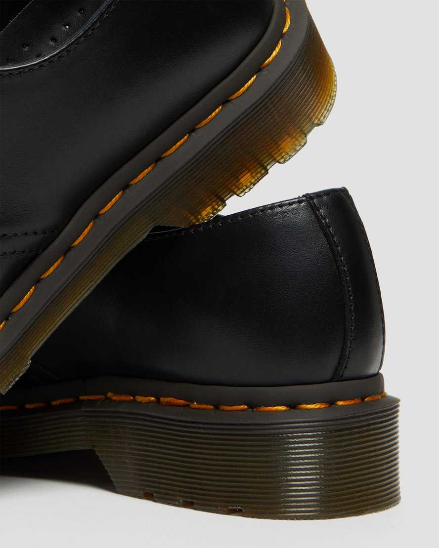 svarta dr martens 1461 rose gold hardware dam fritidsskor