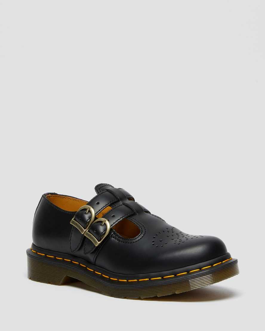 svarta dr martens 8065 smooth dam mary janes