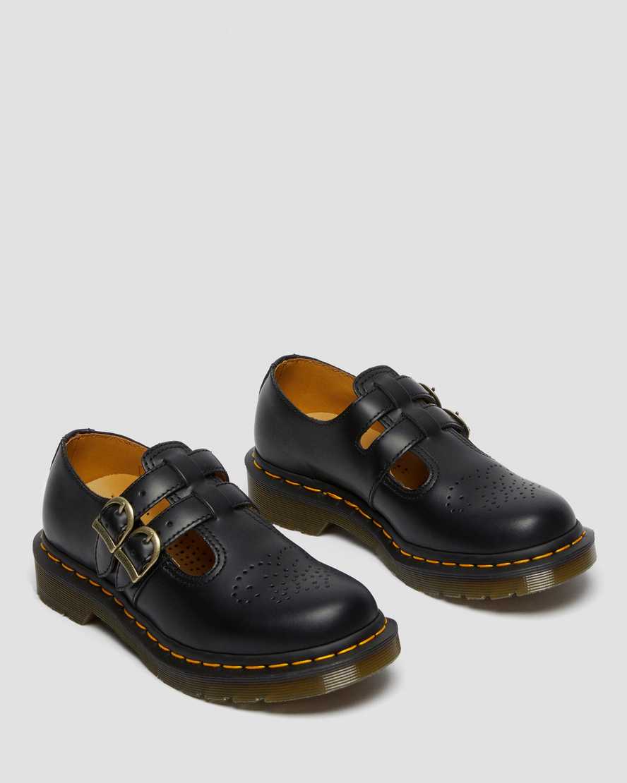 svarta dr martens 8065 smooth dam mary janes