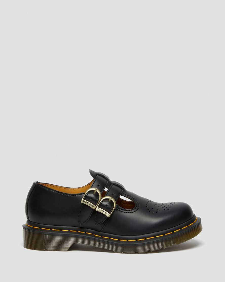 svarta dr martens 8065 smooth dam mary janes