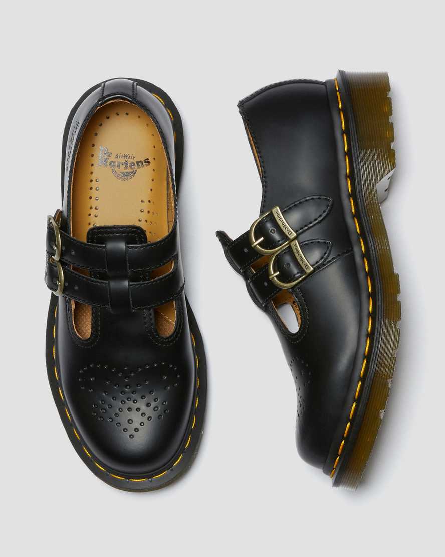 svarta dr martens 8065 smooth dam mary janes