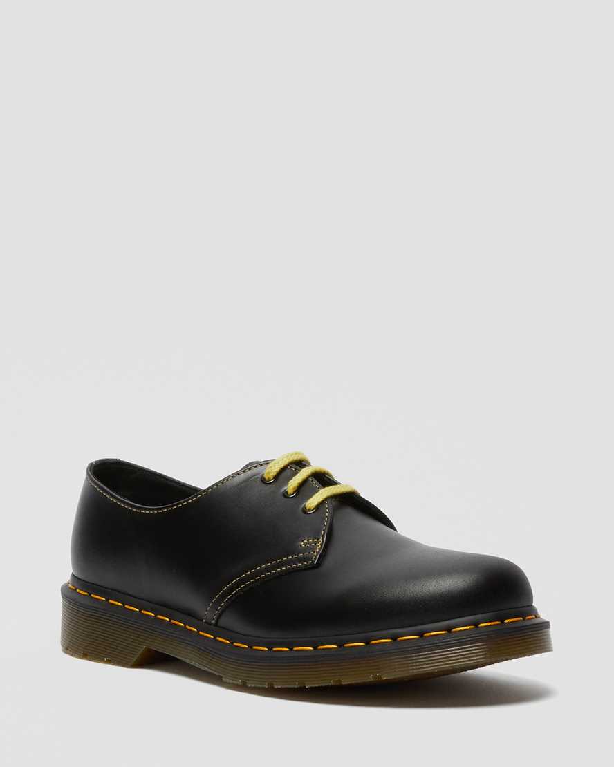 svarta dr martens 1461 atlas oxfordskor för kvinnor