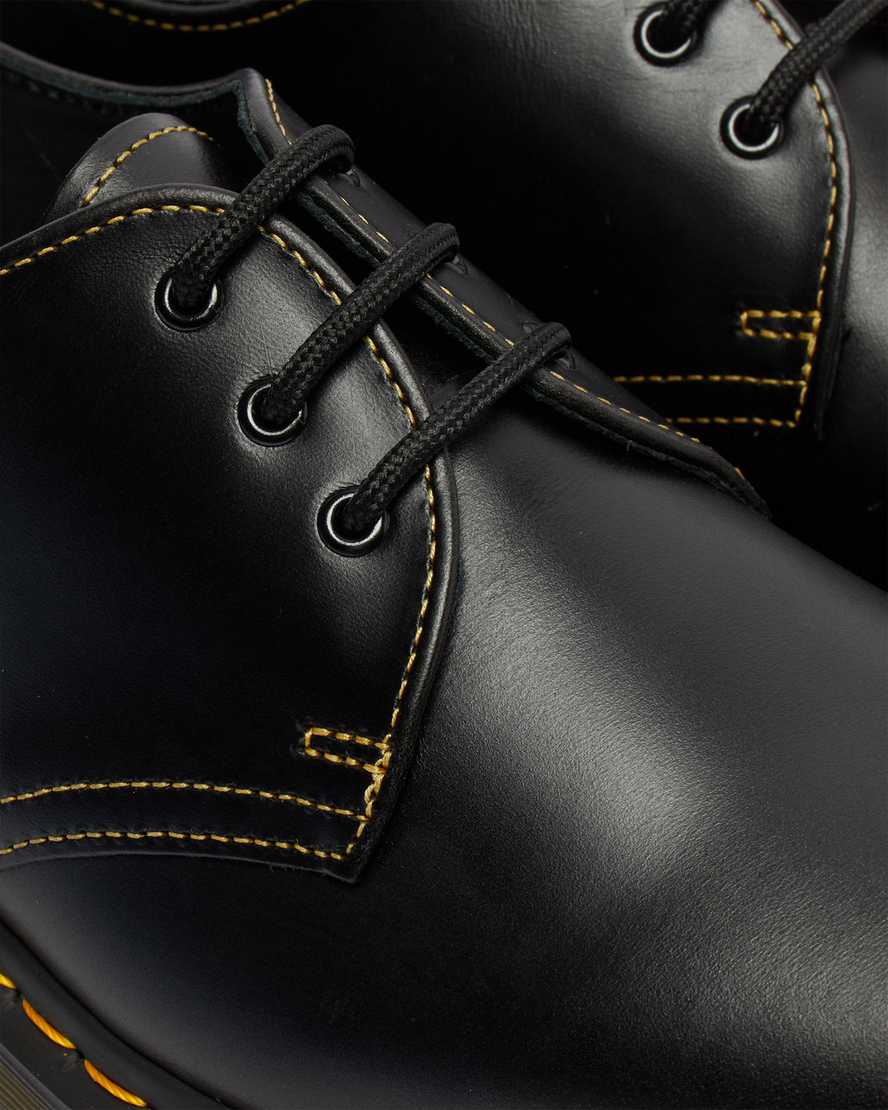 svarta dr martens 1461 atlas oxfordskor för kvinnor