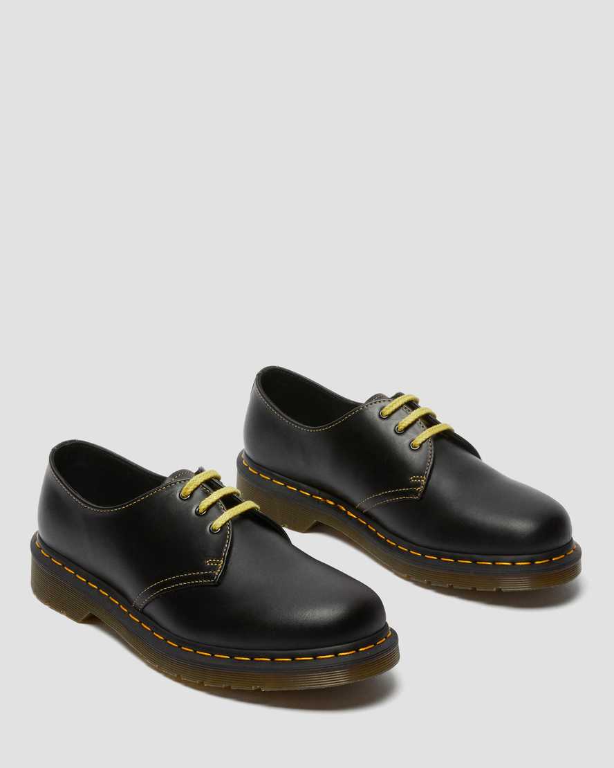 svarta dr martens 1461 atlas oxfordskor för kvinnor